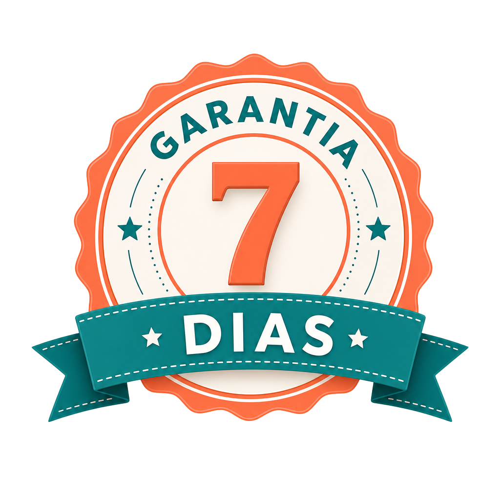 Selo de garantia de 7 dias